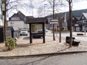 Wandertafel in Bad Berleburg