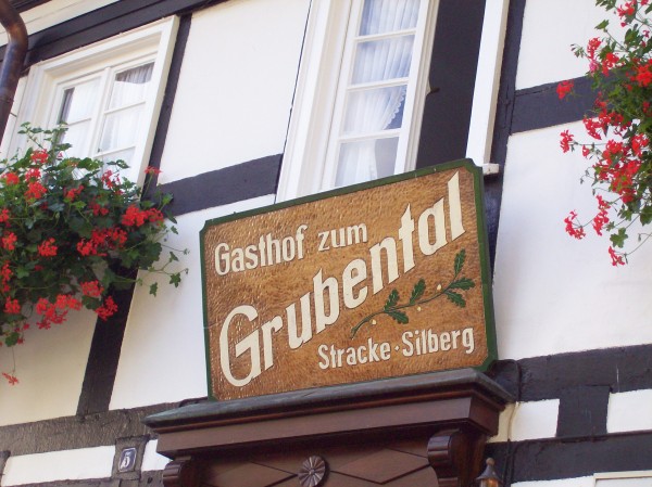 Rast im Gasthof zum Grubental